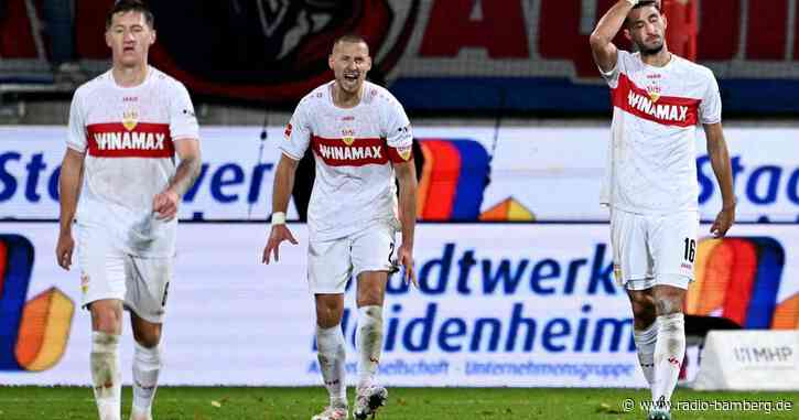 VfB verliert Schwaben-Duell in Heidenheim