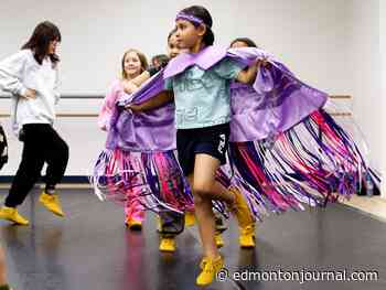 Powwow and ballet classes for Indigenous youth in Edmonton prove 'dance universal language'