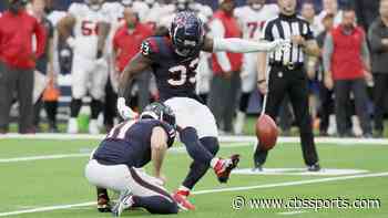 Texans RB drills dramatic go-ahead field goal after kicker Ka'imi Fairbairn goes down with injury