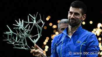 Paris Masters: Novak Djokovic beats Grigor Dimitrov to win 40th Masters title