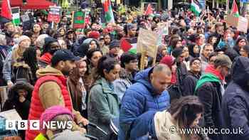 Thousands attend pro-Palestinian march in Manchester