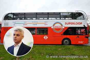 Where will the Superloop SL3 between Thamesmead and Bromley stop?