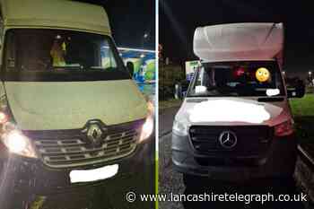 Driver reported for drink driving and falling asleep on M6