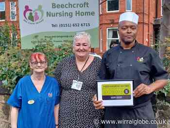 Beechcroft Nursing Home's five-star food hygiene rating