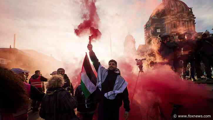 Pro-Palestinian protests turn violent across Europe