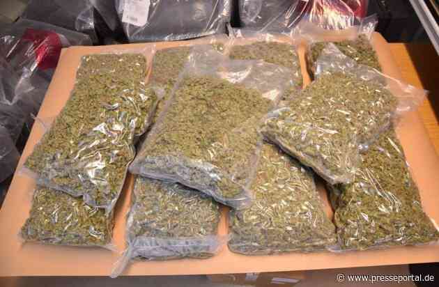 POL-SI: Siegener Polizei gelingt Schlag gegen Drogenhandel - 15 Kilogramm Marihuana sichergestellt, vier Männer in Haft