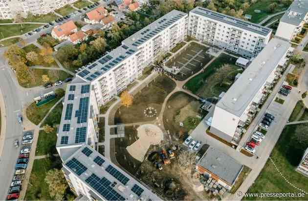 Wernigerode: GWW-Masterplan-Projekt für moderne "Platte" mit Innenhof als Klima-Garten eröffnet