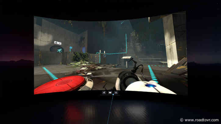 SteamVR Gets New ‘Theater Screen’ for Playing Flatscreen Games in VR