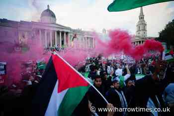 Protesters charged after pro-Palestine march in London