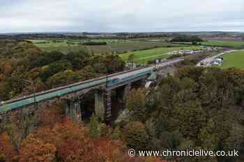 Normal train service resumes between Newcastle and Scotland as Plessey Viaduct repairs completed