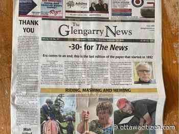 McDonald: When a small-town newspaper dies, it takes a bit of history with it