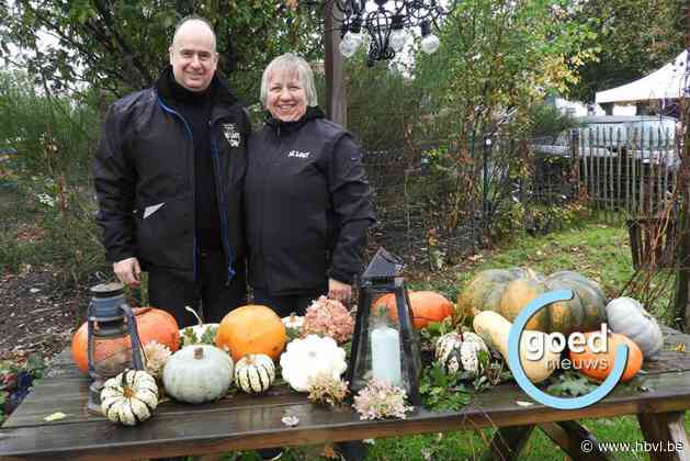 Bierbrouwers Mario en Petula houden ambachtenmarkt en pompoenfeest