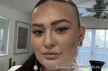 Young woman begs boyfriend to leave her - as her skin, breasts and bum were 'rotting off'