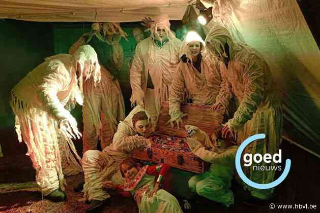 De Halloweenvrienden worden er alsmaar beter in: griezelen op de Heuvelse Heide