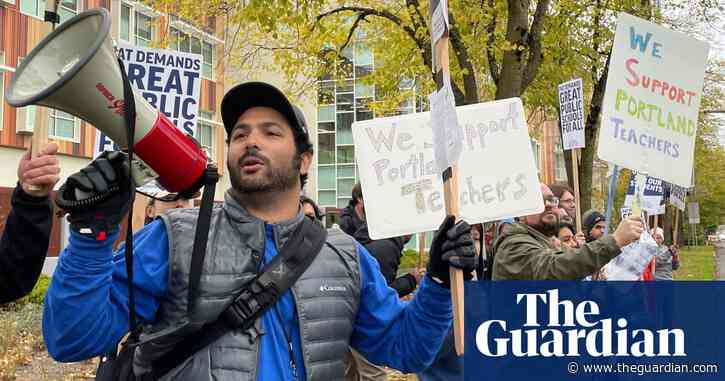 ‘A historic moment’: Oregon teachers launch first-ever strike