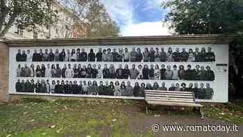 All'Esquilino il Muro dei 100, il mosaico in bioresina della sostenibilità