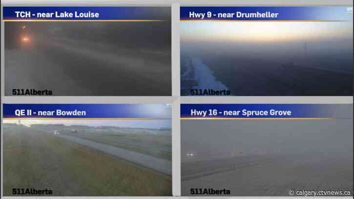 Foggy start to the week for central Alberta, but a warm week ahead