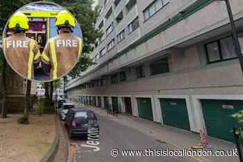 Candle started fire in St John's Wood block of flats