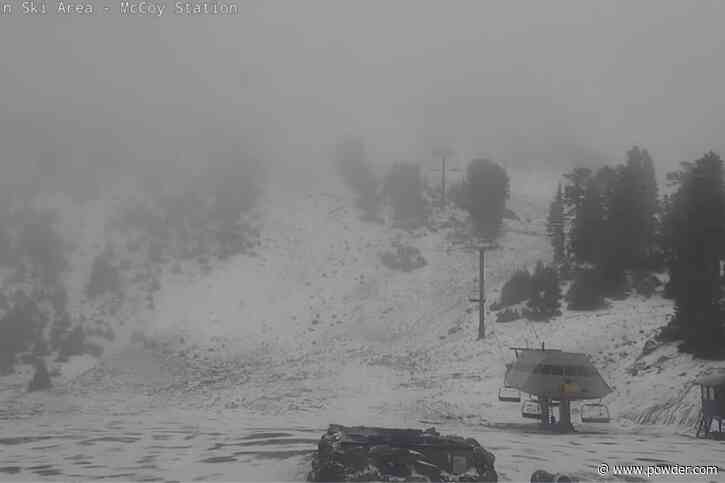 Mammoth Mountain Taking Advantage Of "Ideal" Temps Ahead Of Opening Weekend