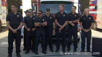 Miami Beach firefighters deploy to Israel to fill in for first responders
