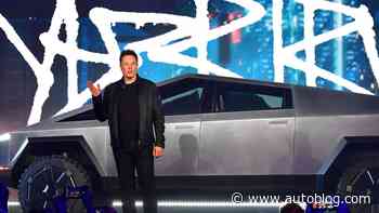 Tesla designer spotted in a wrapped Cybertruck — 'looks horrible in matte black too'