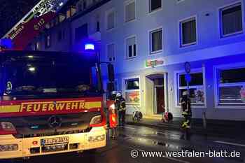 Feuer in Bielefelder Burger-Restaurant
