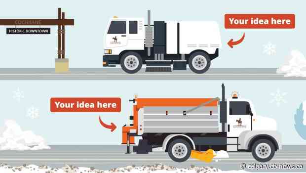 'Plow Chica Plow Plow': Cochrane asks residents to vote for names of snowplows, street sweeper