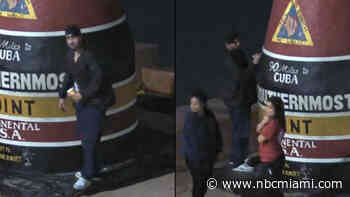 Man caught on camera vandalizing Key West's Southernmost Point buoy