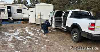 Downed drone near Drumheller Institution leads to arrests, drug seizures