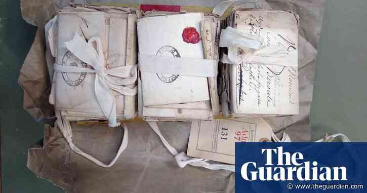 Unopened 18th-century love letters to French sailors read for first time