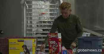 Calgary veterans food bank under increased demand: ‘It’s pretty much doubled’