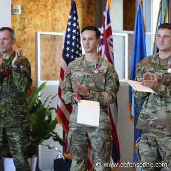 Soldiers' winning idea hides friendly radio calls in a sea of noise