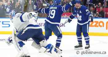 Jarnkrok scores in OT, Leafs pick up wild win