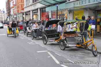 Dodgy pedicab drivers to be driven off London's streets by new law in King's Speech