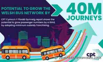 Grow the Welsh Bus Network by Over a Third says Leading Transport Body