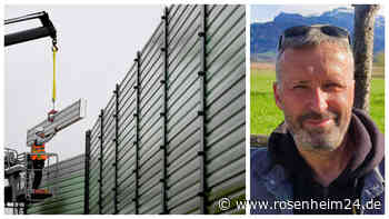 „Aufs Abstellgleis geschoben“ – Priener Entschluss zu Lärmschutz-Wänden stößt auf Kritik