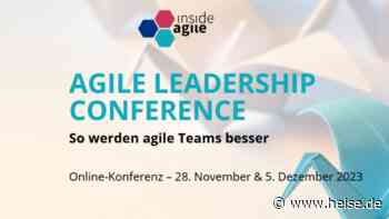 heise-Angebot: Agile Leadership Conference: Frühbucherrabatt für beide Konferenztage verlängert