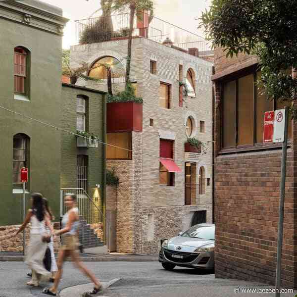 Reclaimed materials form "playful and textured" facade of Sydney house