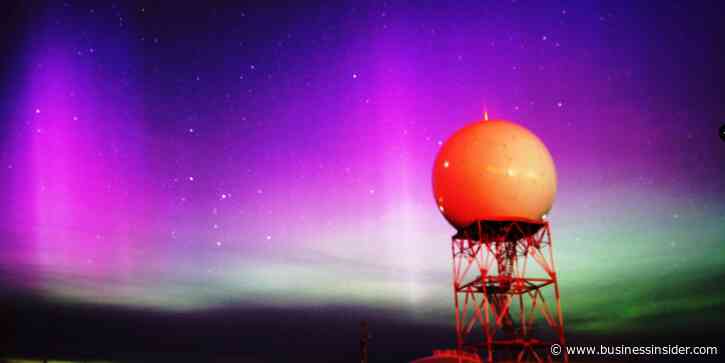 Photos show the Northern Lights appeared as far south as Texas on Sunday from a double eruption on the sun. Auroras could become more common as solar activity nears its peak.