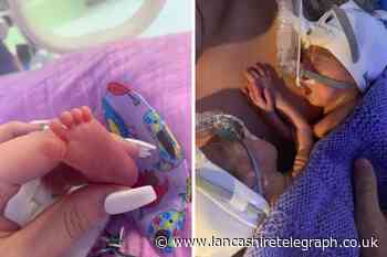 Ramsbottom mum's twins born at 25 weeks weighing 1lb 12oz and 1lb 9oz