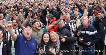 18 pictures of travelling Newcastle United fans in Dortmund for Champions League clash