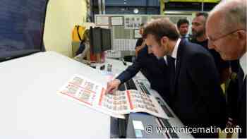 Emmanuel Macron dévoile la nouvelle Marianne des timbres poste