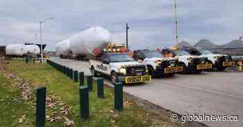 Heads up! Delivery of 4 massive beer tanks to shut down roads in Ontario city