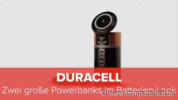 Duracell: Powerbanks im Batterie-Look