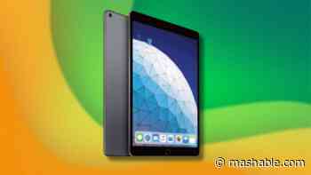 Get your work done on the go with this 2019 iPad Air
