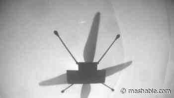NASA's Mars helicopter beamed back truly sci-fi photos