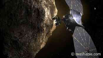 NASA spacecraft has high-speed asteroid encounter and finds surprise