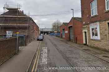Lower Hollin Bank Street in Blackburn closed after crash
