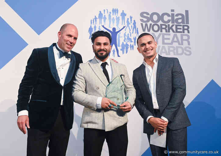 Care experienced practitioner crowned social worker of the year