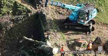 Sycamore Gap tree felling caused cracks and fragments to break off Hadrian's Wall stones, National trust confirms
